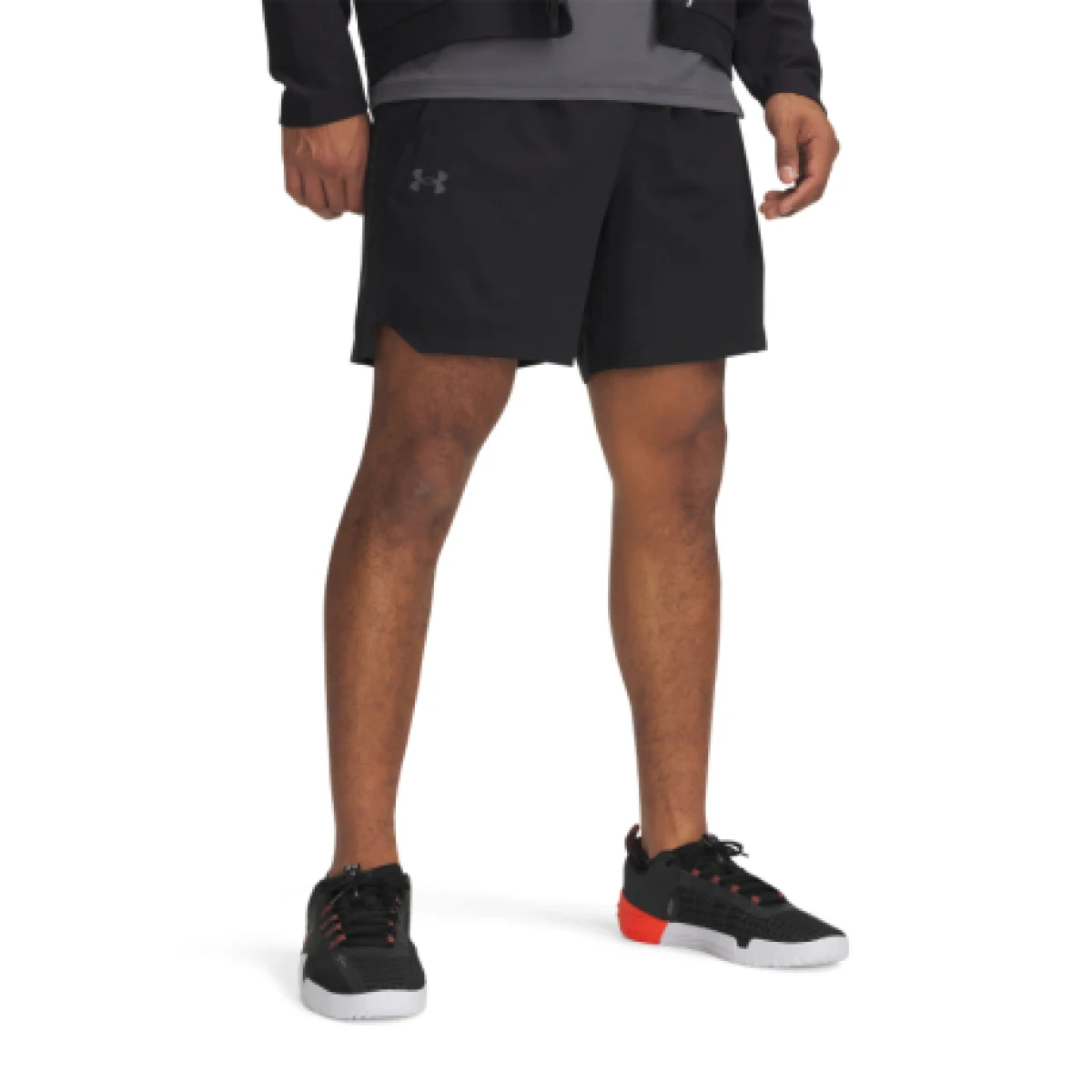 Pánske tréningové kraťasy UNDER ARMOUR Vanish Woven 6in Graphic Sts-BLK · záber 1