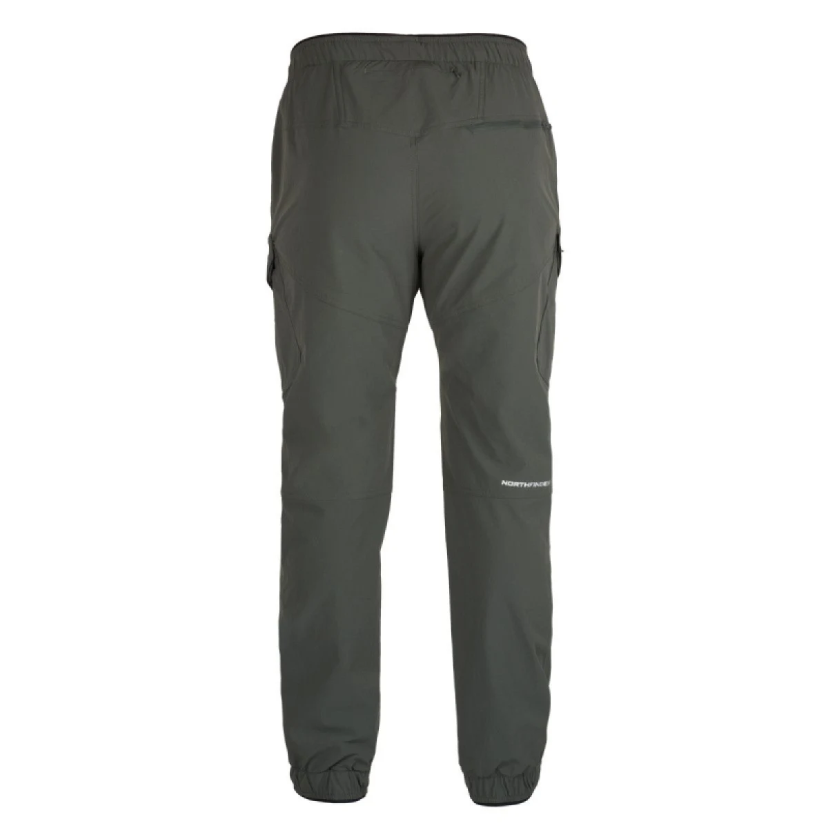 Pánske turistické nohavice NORTHFINDER GIAN-300darkgreen · záber 5