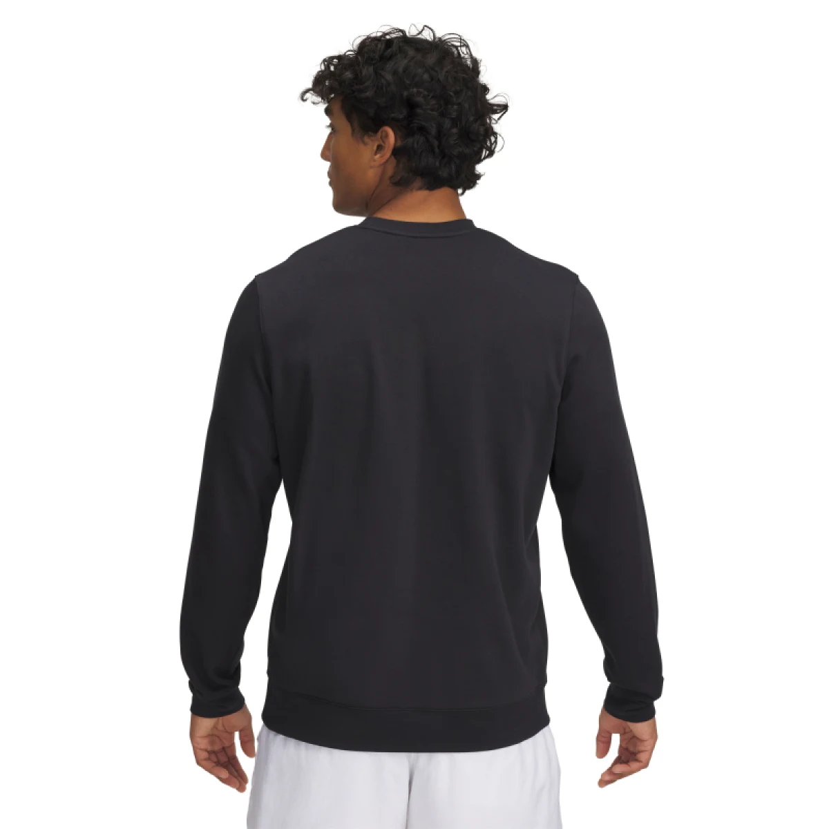Pánska mikina UNDER ARMOUR UA Rival Terry Logo Crew Q2-BLK · záber 2