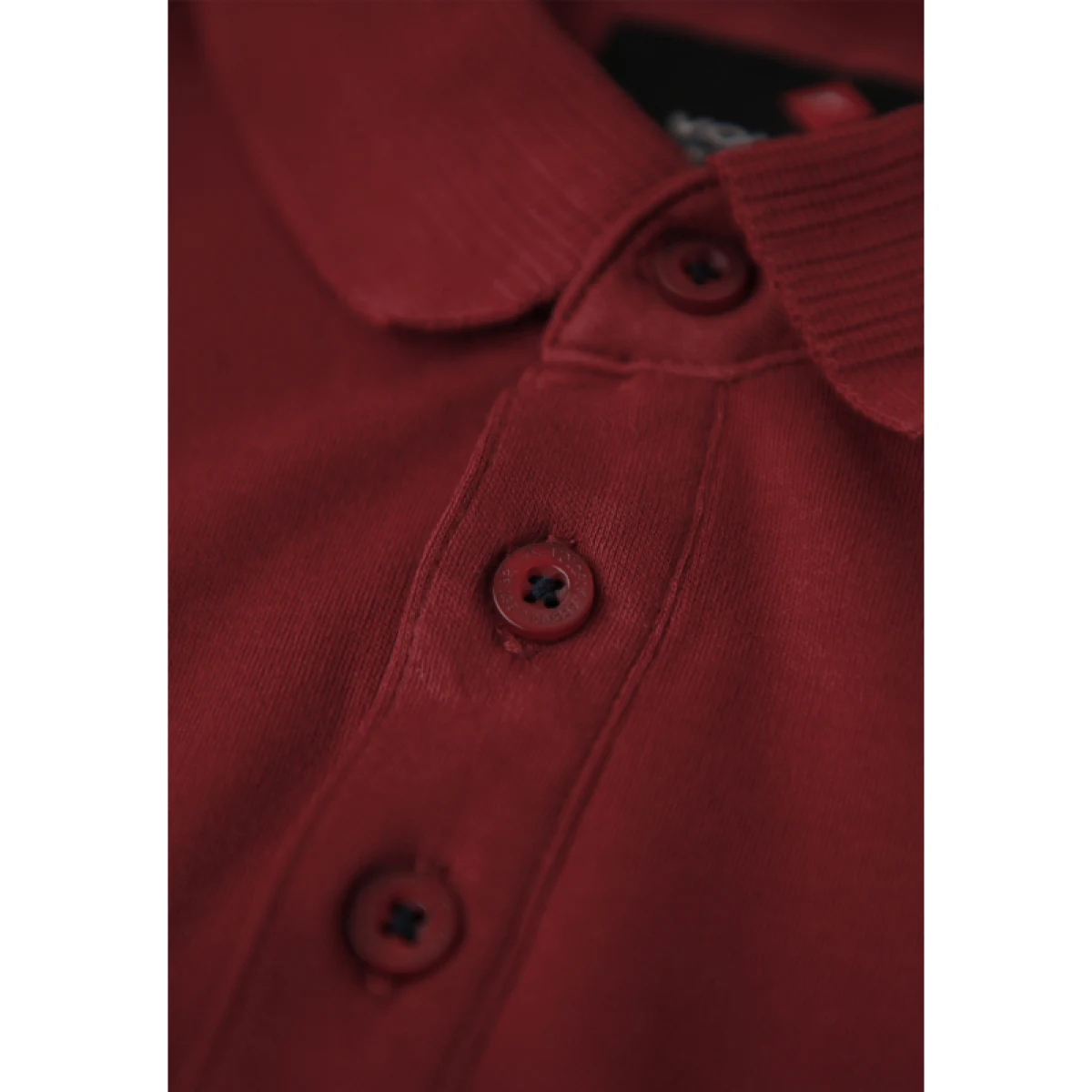 Pánske polo tričko s krátkym rukávom VOLCANO VOLVI-403-BURGUNDY · záber 5