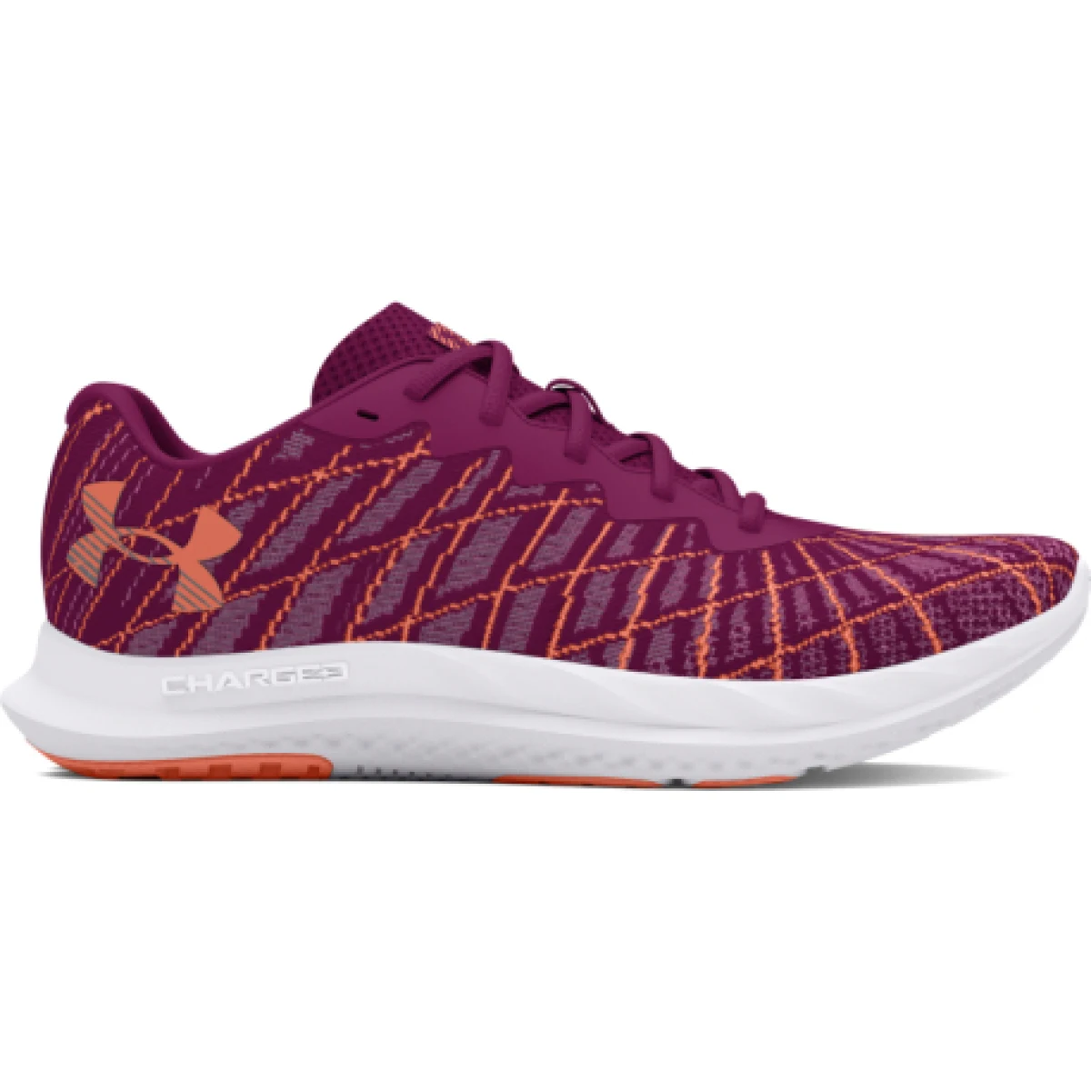 Dámska bežecká obuv UNDER ARMOUR UA W Charged Breeze 2 purple gemini flare orange orange · záber 1