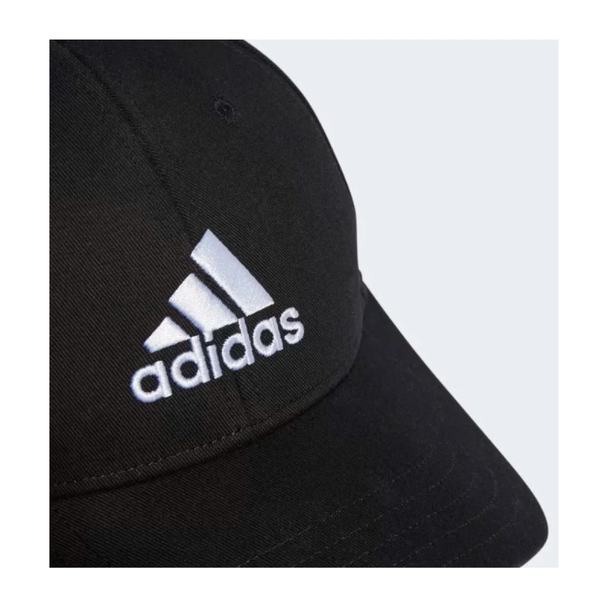 Detská šiltovka ADIDAS BBALL CAP COT BLACK WHITE Kids · záber 3