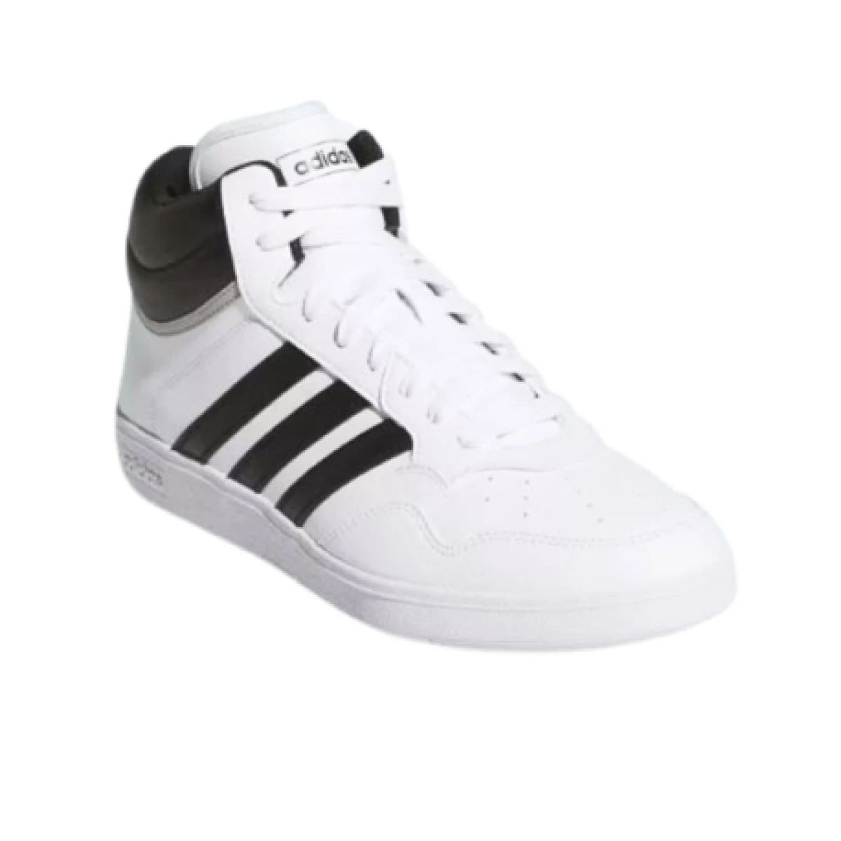 Pánska rekreačná obuv ADIDAS Hoops 4.0 Mid M cloud white core black grey two · záber 1