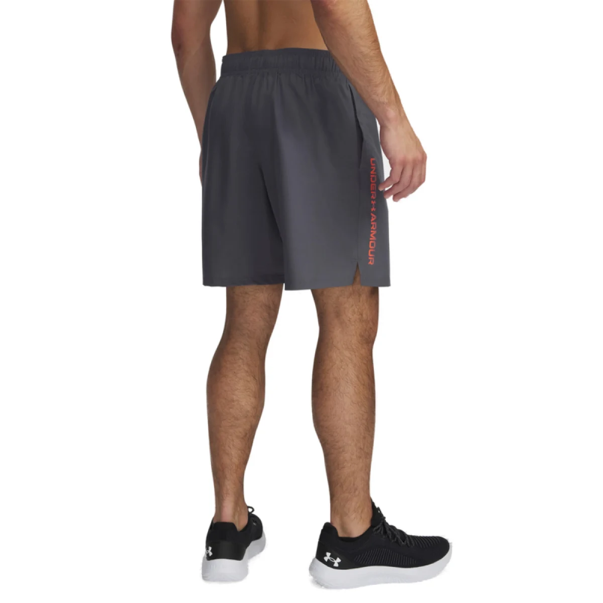 Pánske tréningové kraťasy UNDER ARMOUR UA Tech Woven Wordmark Short-GRY · záber 2