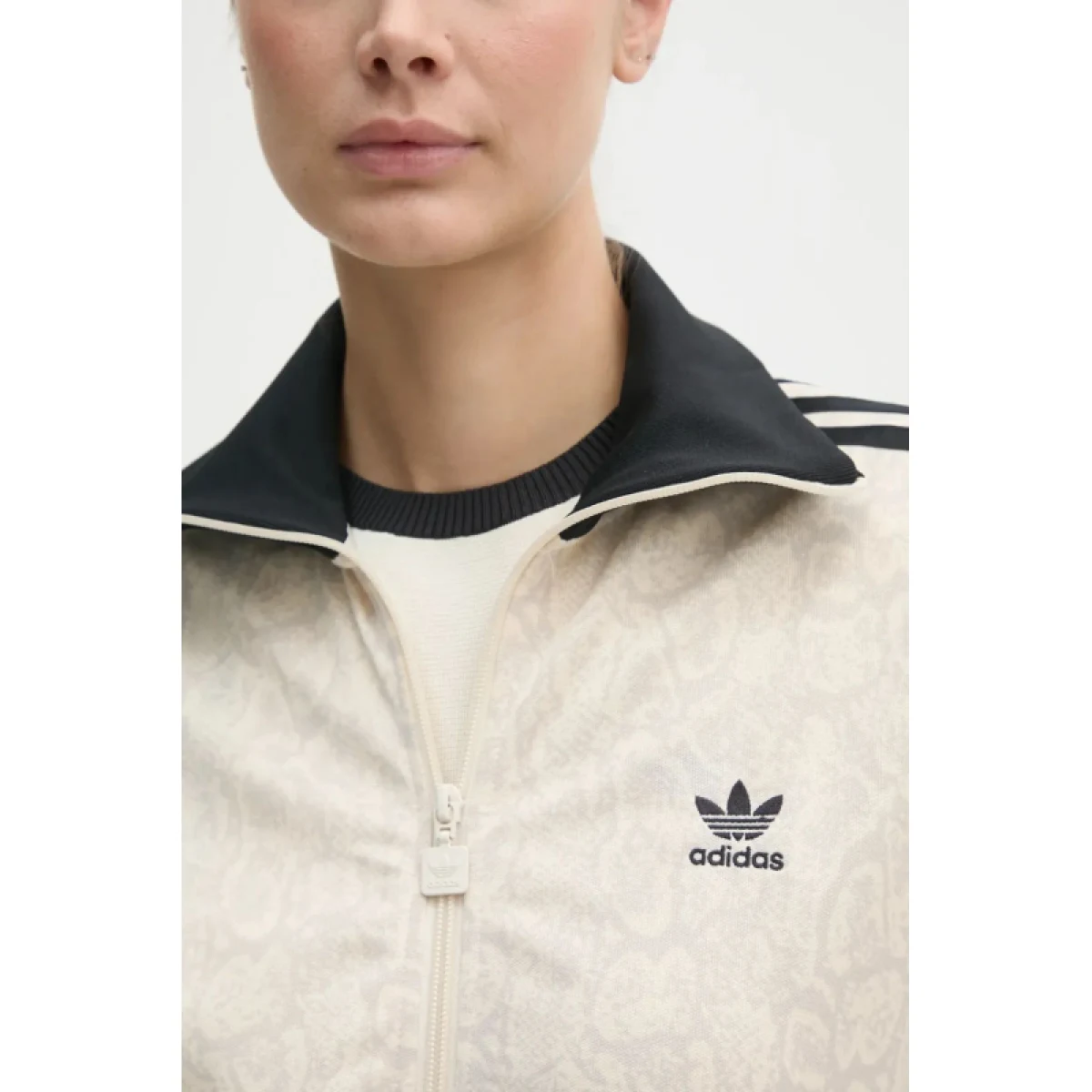 Dámska mikina so zipsom ADIDAS ORIGINALS SNAKE FB TT · záber 4