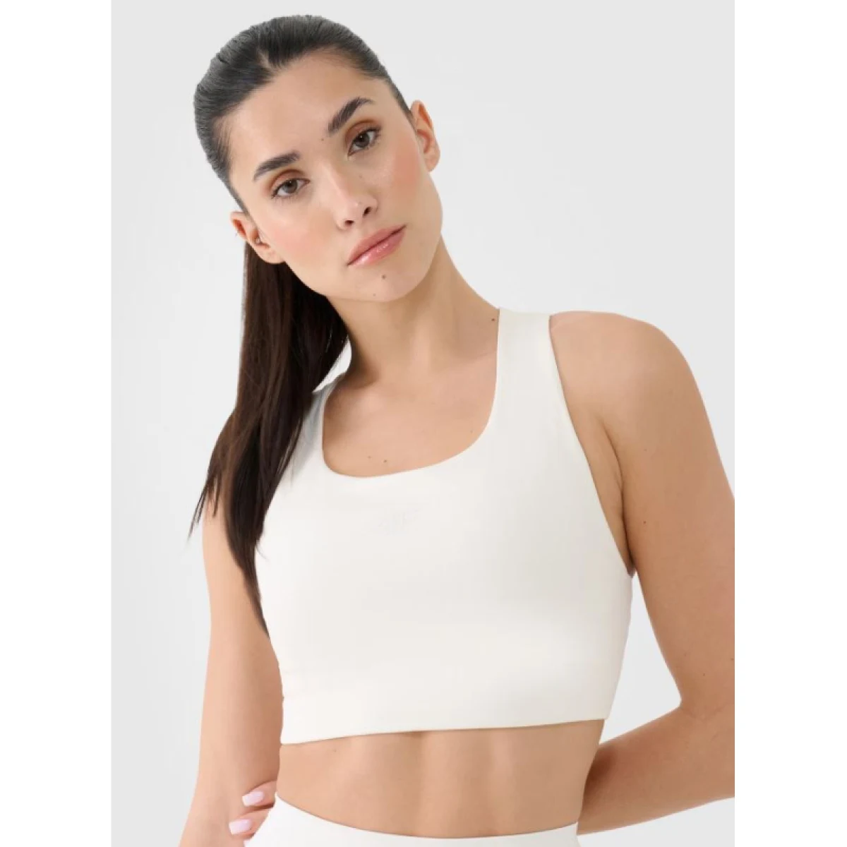 Dámska tréningová športová podprsenka 4F SPORT BRA F152-11S-OFF WHITE · záber 2
