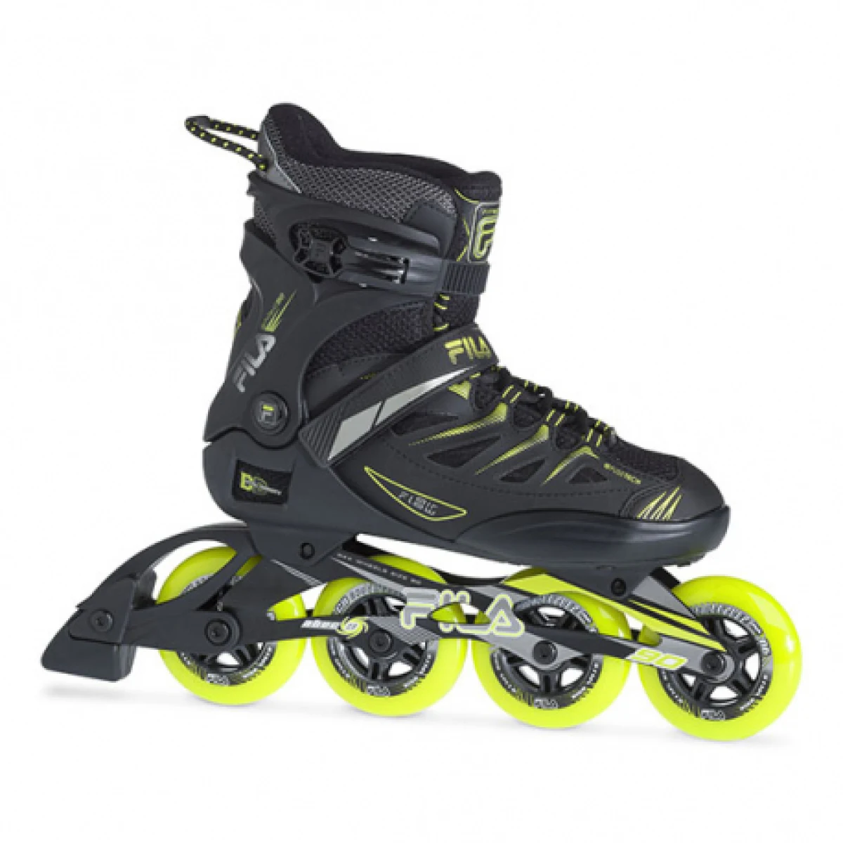 Kolieskové korčule FILA SKATES GHIBLI 90 BLACK LIME · záber 1