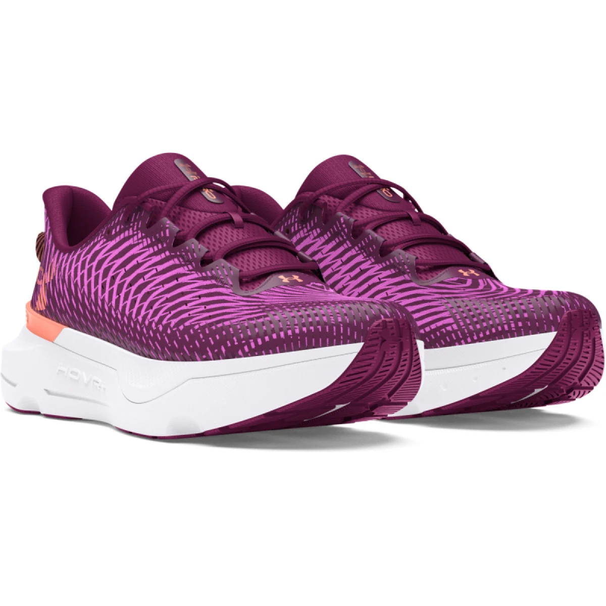 Dámska bežecká obuv UNDER ARMOUR UA W Infinite Pro purple gemini mystic magenta flare orange · záber 5