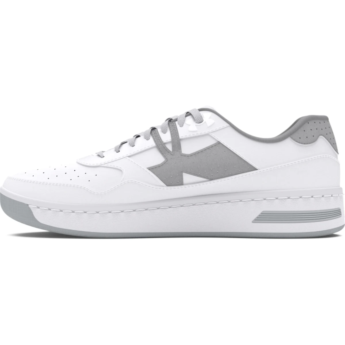 Pánska vychádzková obuv UNDER ARMOUR UA Court 96 Suede white white mod gray · záber 2