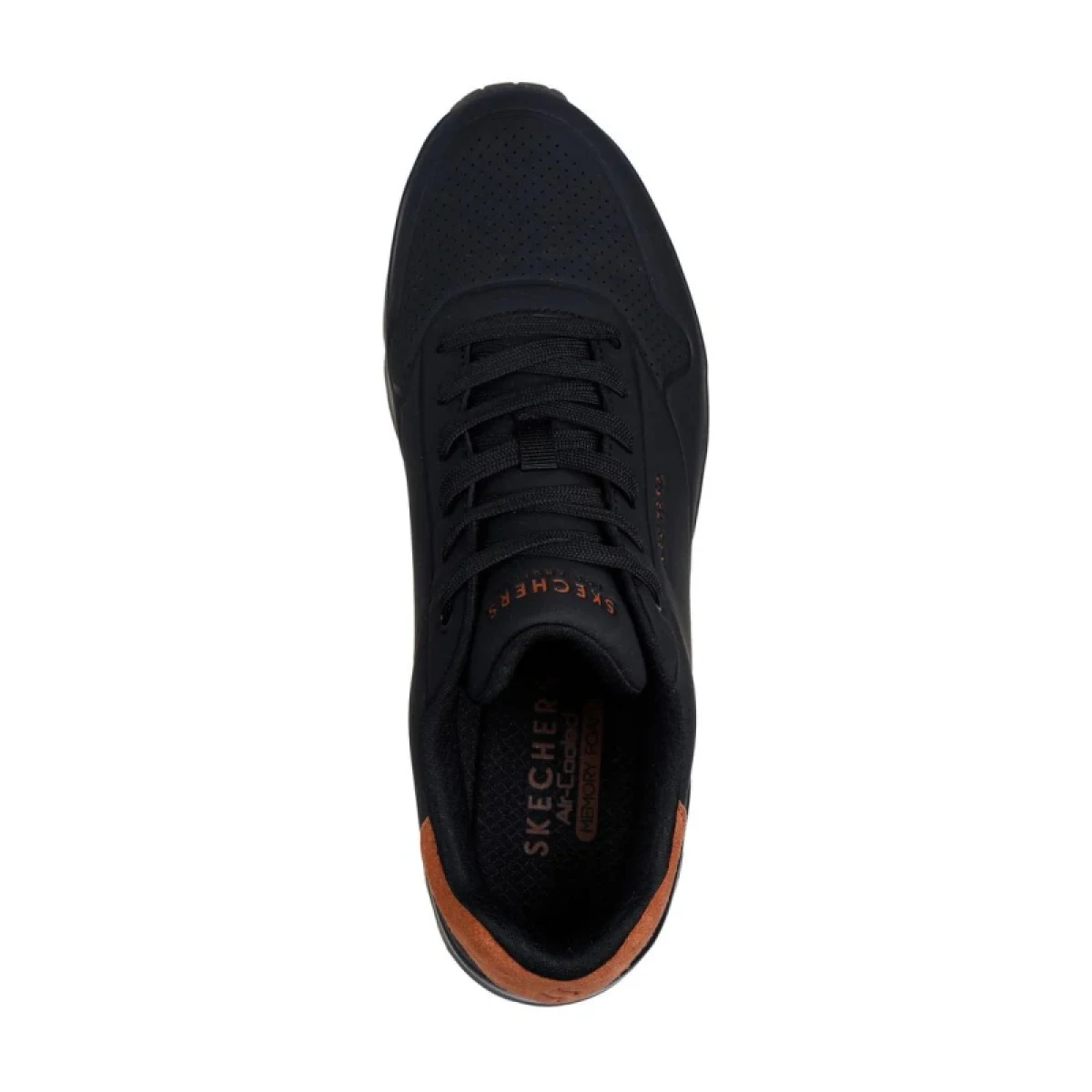 Pánska rekreačná obuv SKECHERS Uno Suited On Air M black chestnut · záber 4