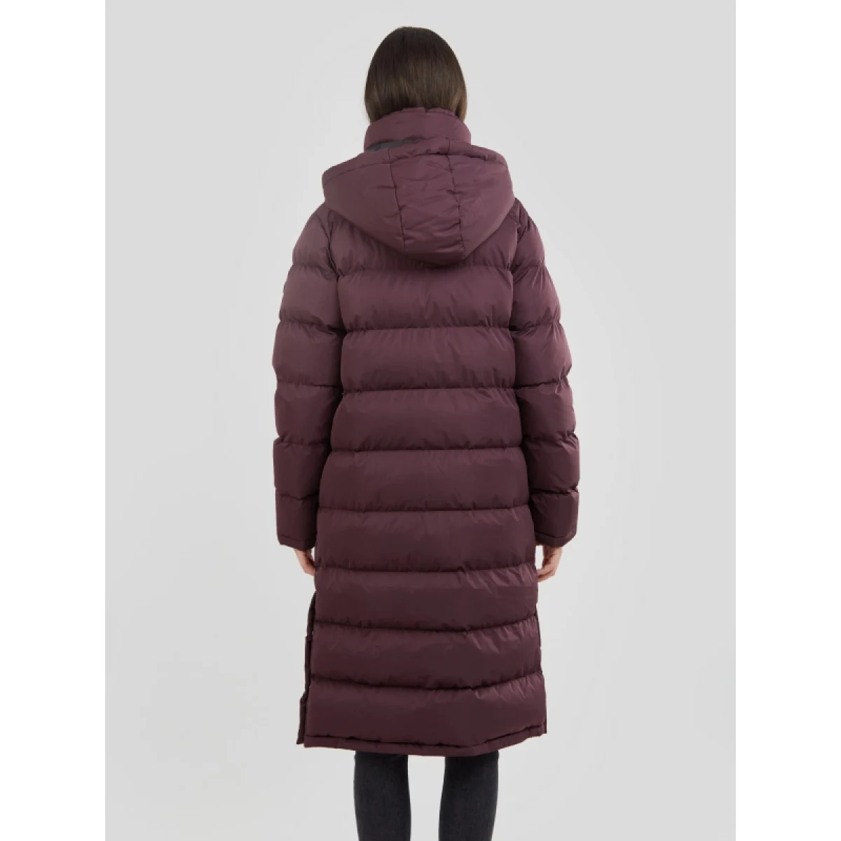 Dámska bunda FUNDANGO Sabina Padded Jacket-398-aubergine · záber 3