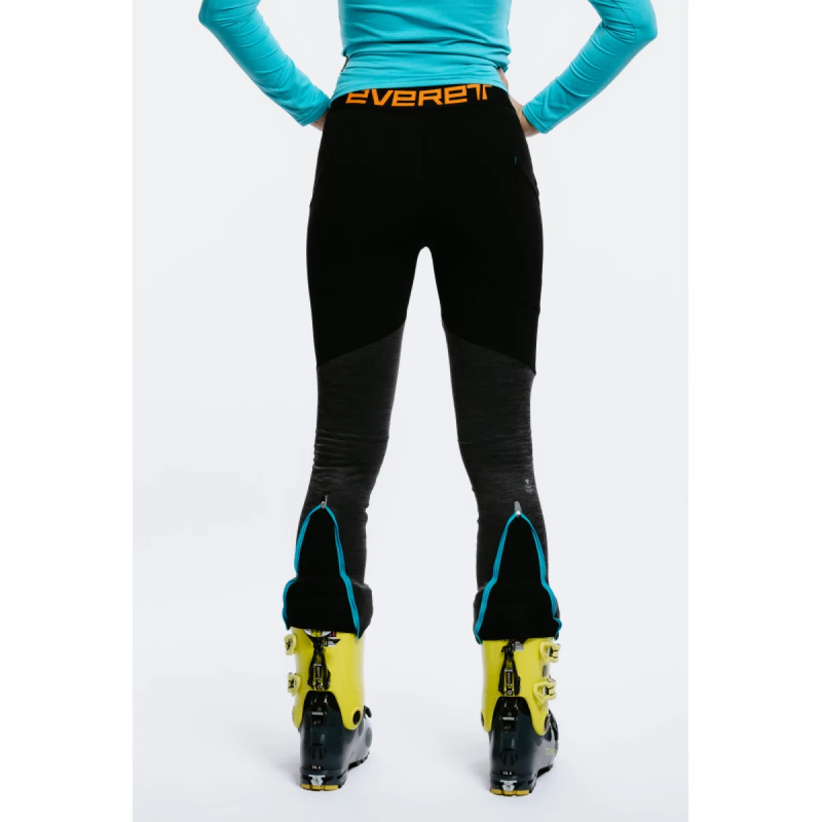 Dámske nohavice na skialp EVERETT WinterSpeed pants W black · záber 4