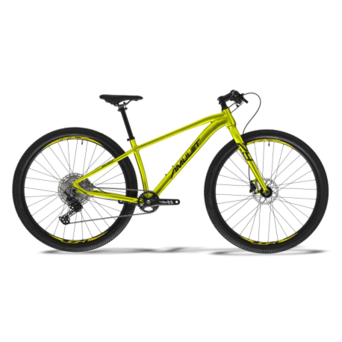 Detský horský bicykel AMULET 29 Youngster 1.11, yellow pearl black · záber 1