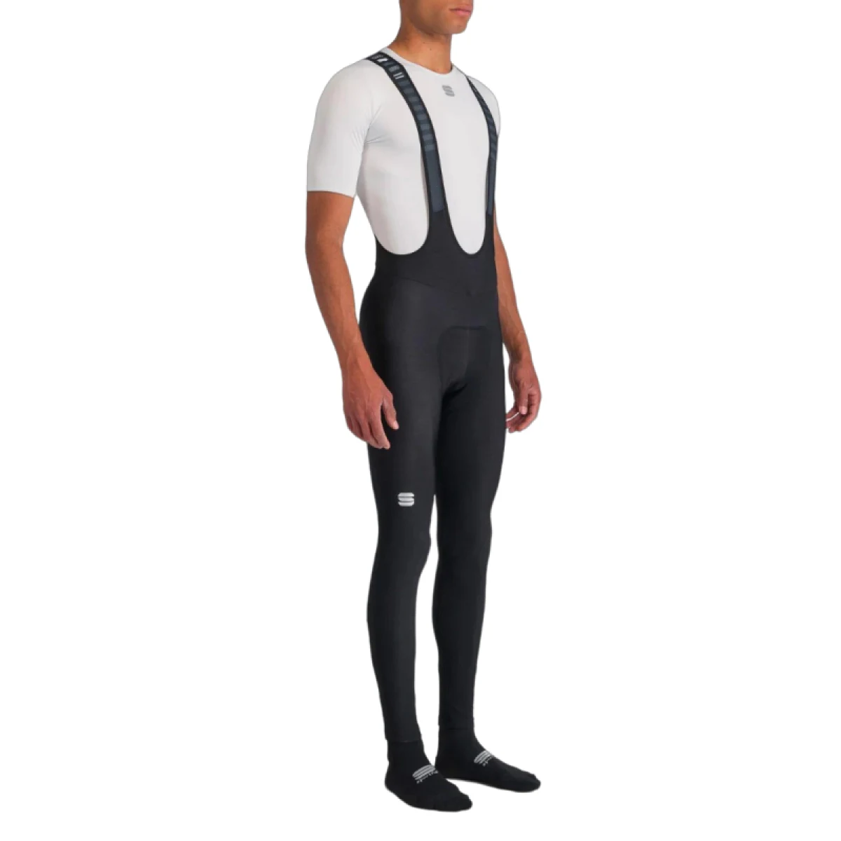 Pánske cyklistické nohavice SPORTFUL Classic bibtight, black · záber 2