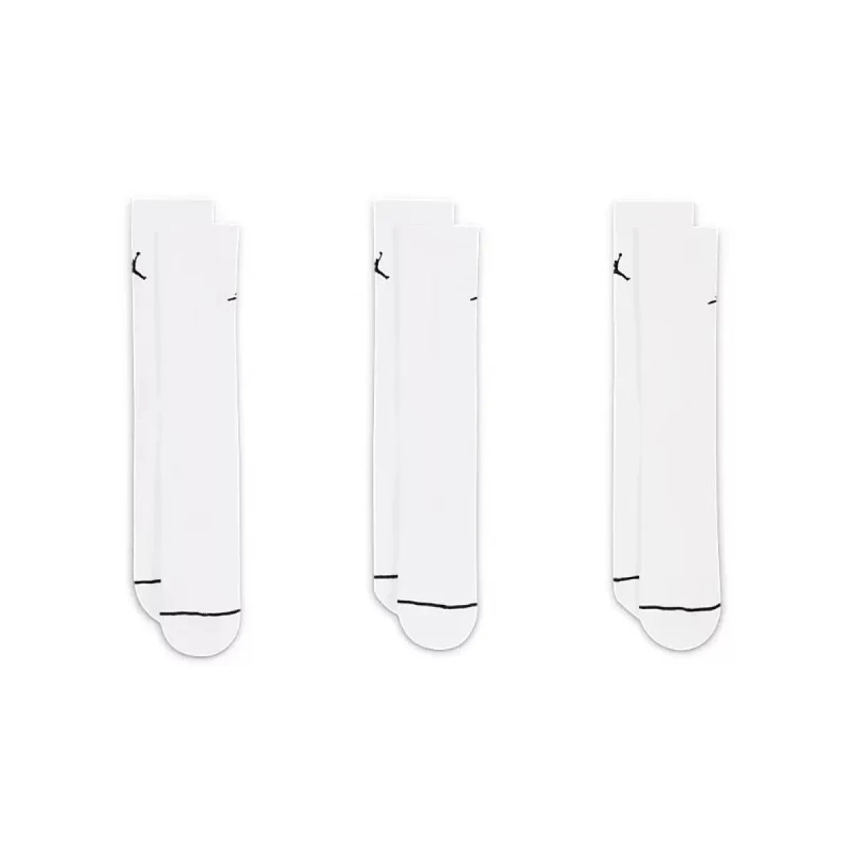 Pánske ponožky NIKE 3 PACK-Jordan Everyday Crew Socks (3 pairs) white white white · záber 3