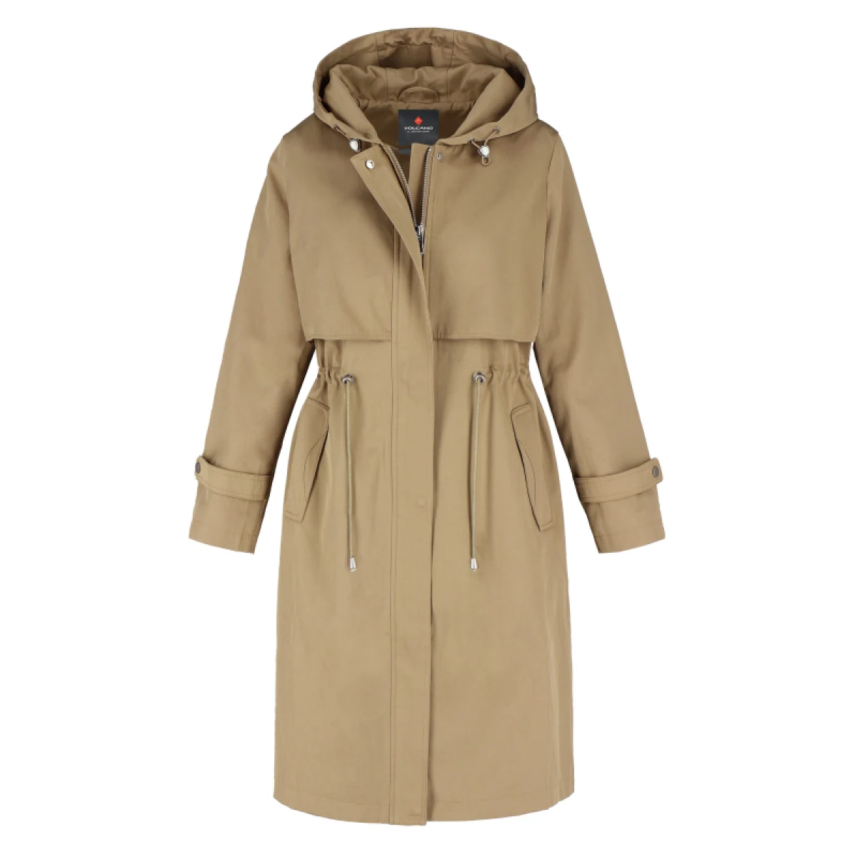 Dámsky kabát VOLCANO BJORK-102-BEIGE · záber 5