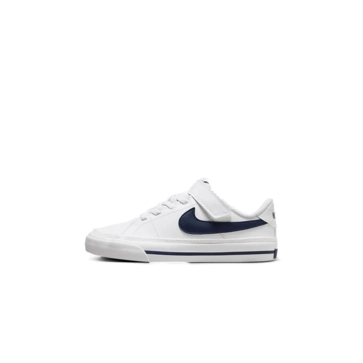 Chlapčenská rekreačná obuv NIKE Court Legacy K white midnight navy white · záber 2