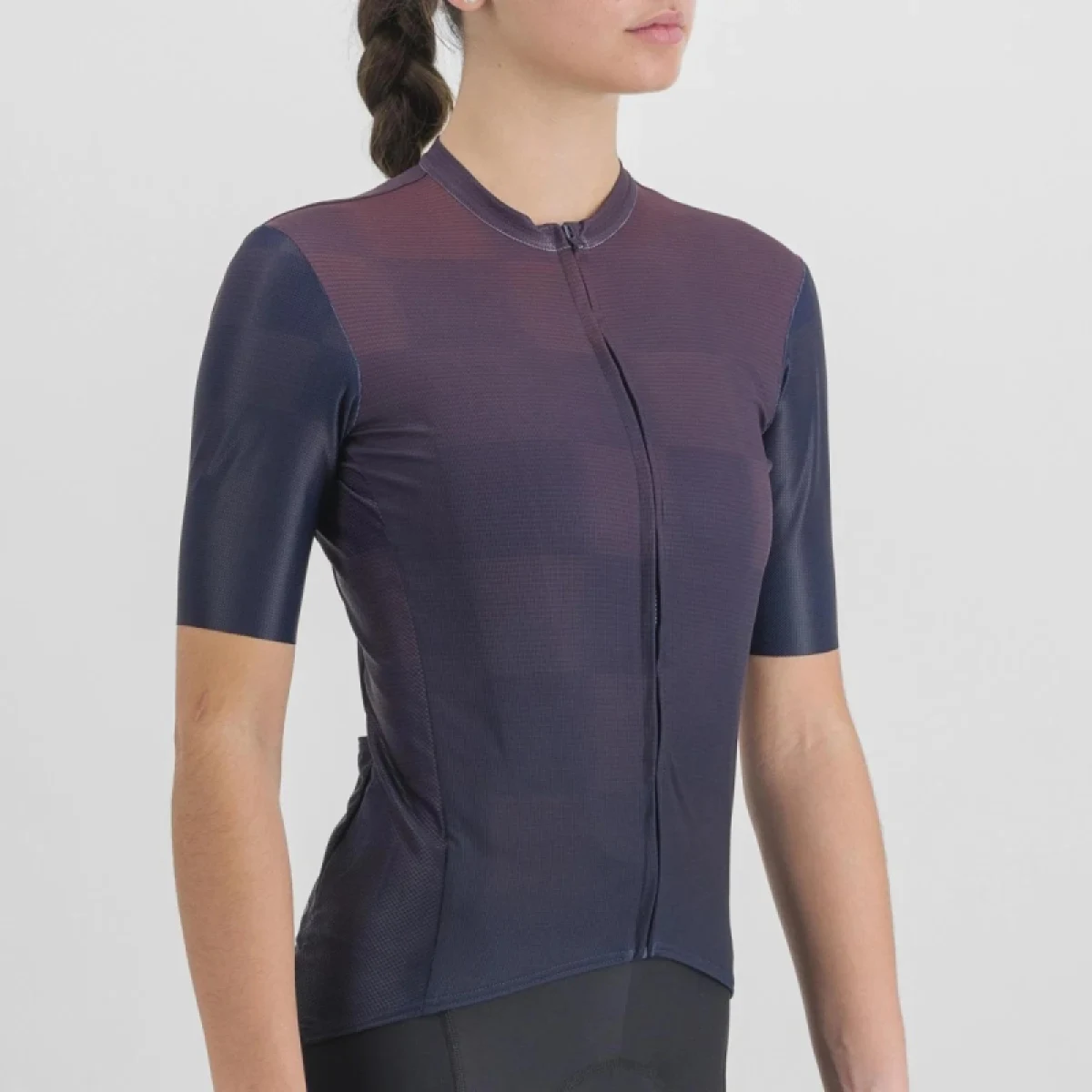 Dámsky cyklistický dres s krátkym rukávom SPORTFUL Rocket w jersey, galaxy blue mulled grape · záber 5