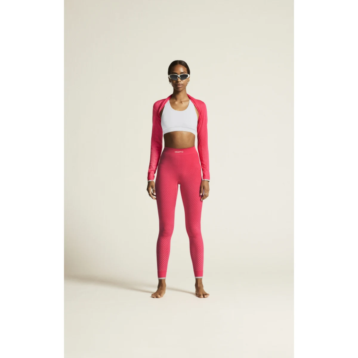 Dámske termo nohavice CRAFT ADV WARM INTENSITY PANTS W-444905-Cheer Tofu · záber 4