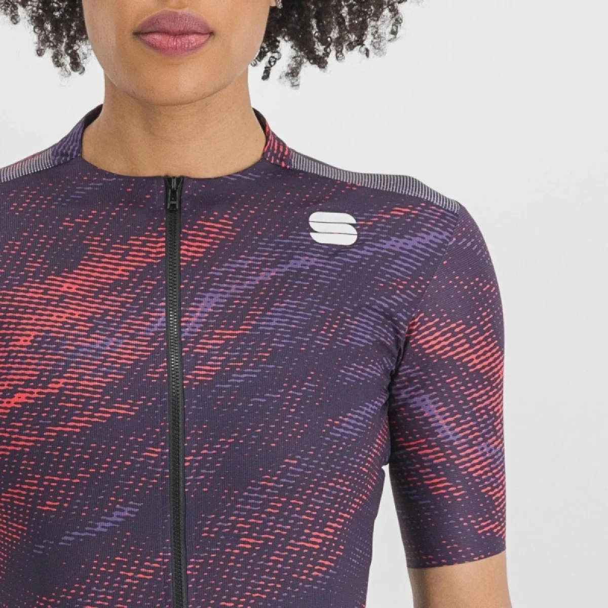 Dámsky cyklistický dres s krátkym rukávom SPORTFUL Cliff supergiara w jersey, nightshade · záber 5