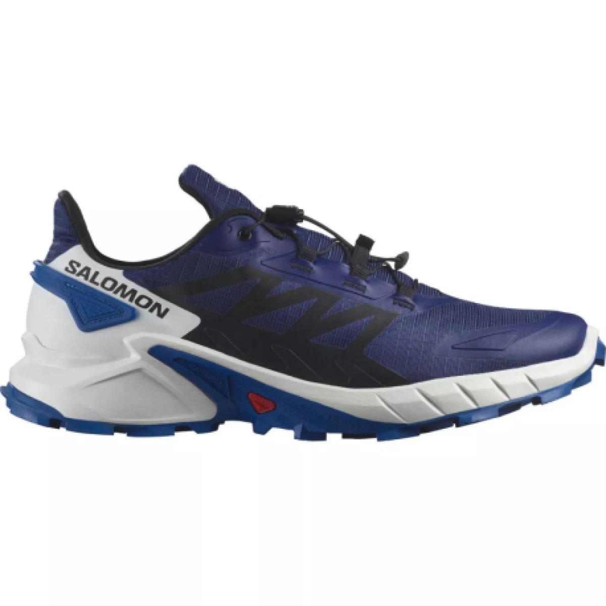 Pánska bežecká trailová obuv SALOMON Supercross 4 M blue print black lapis blue · záber 1