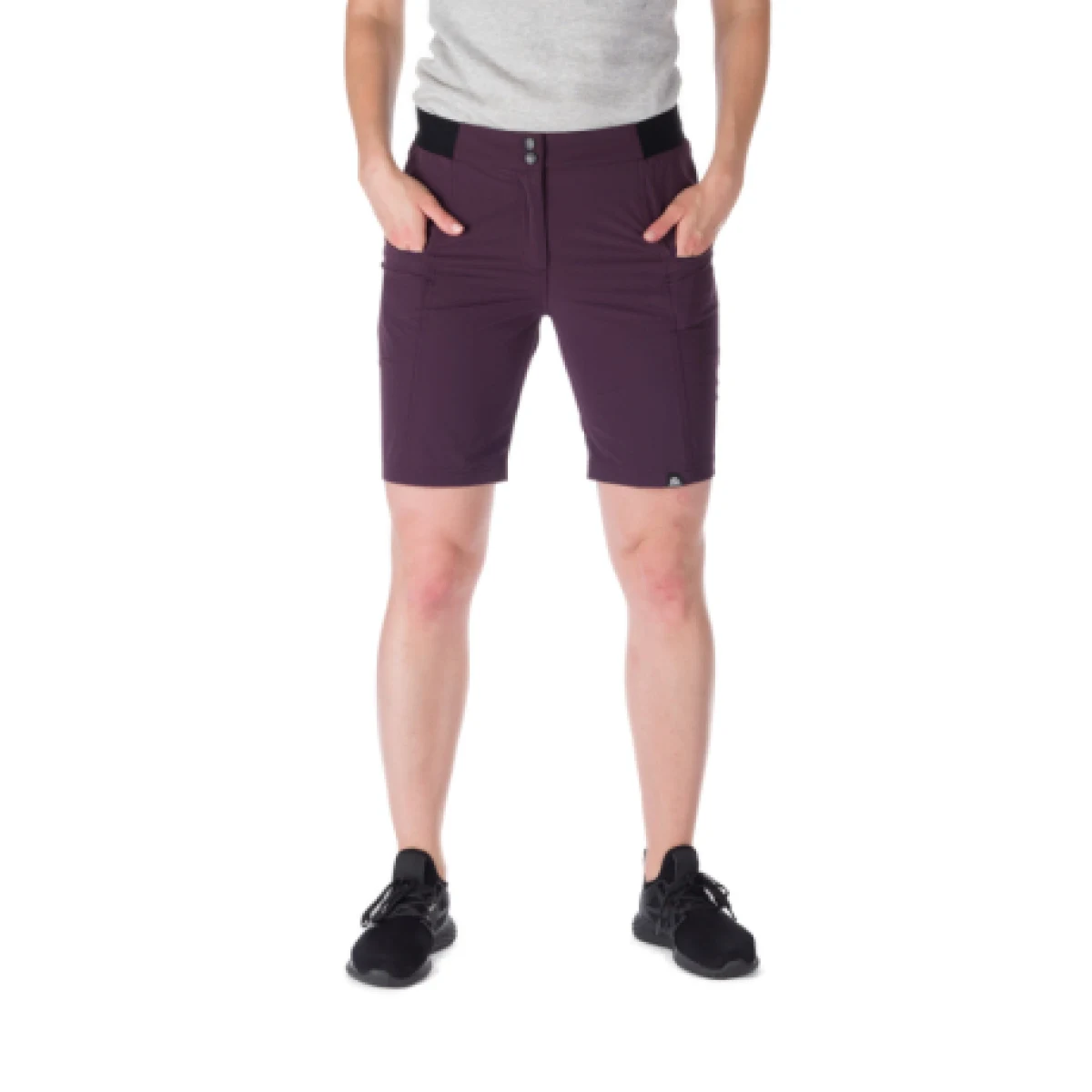 Dámske turistické kraťasy NORTHFINDER LOTTIE-481-plum · záber 1