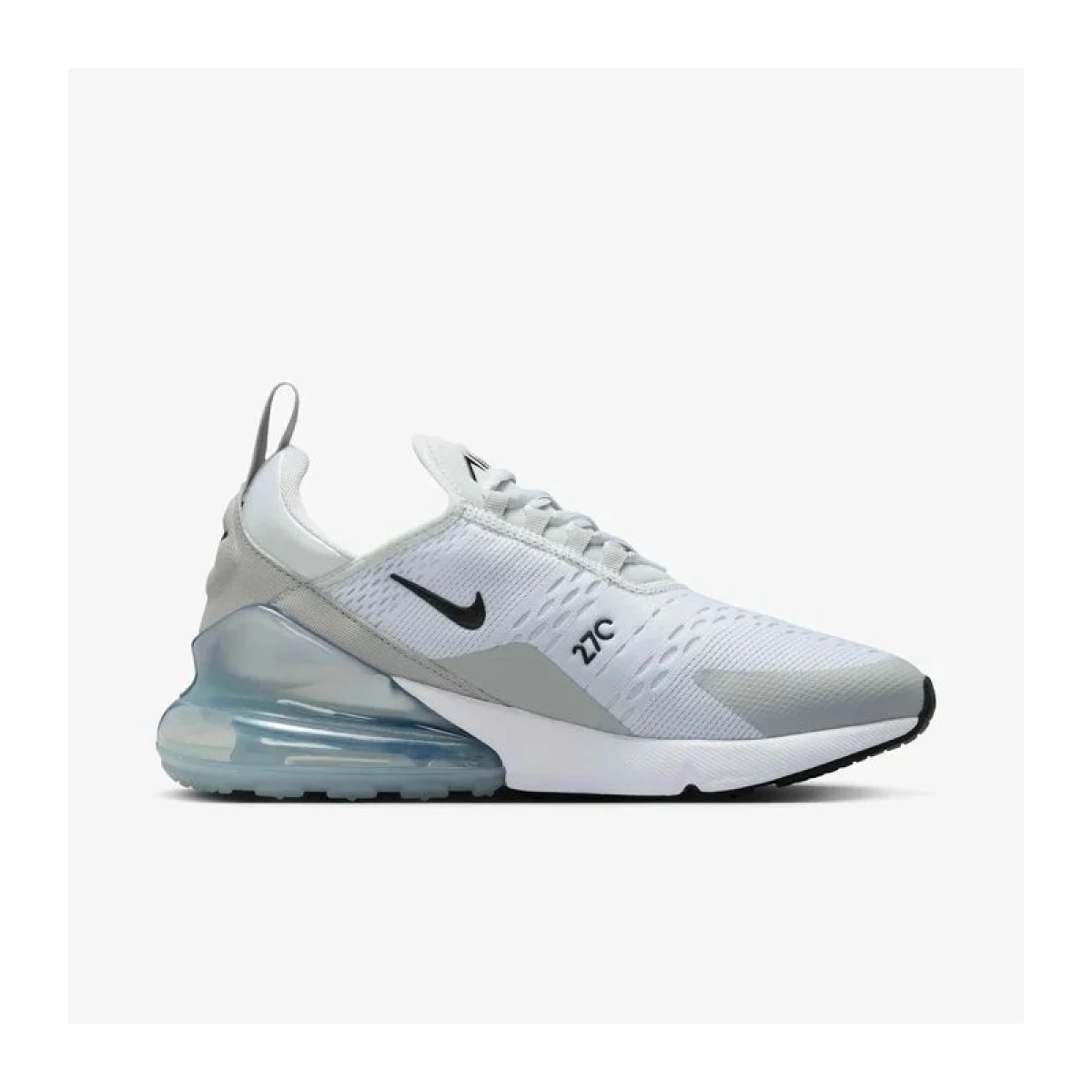 Dámska rekreačná obuv NIKE Air Max 270 W pure platinum black smoke grey · záber 3