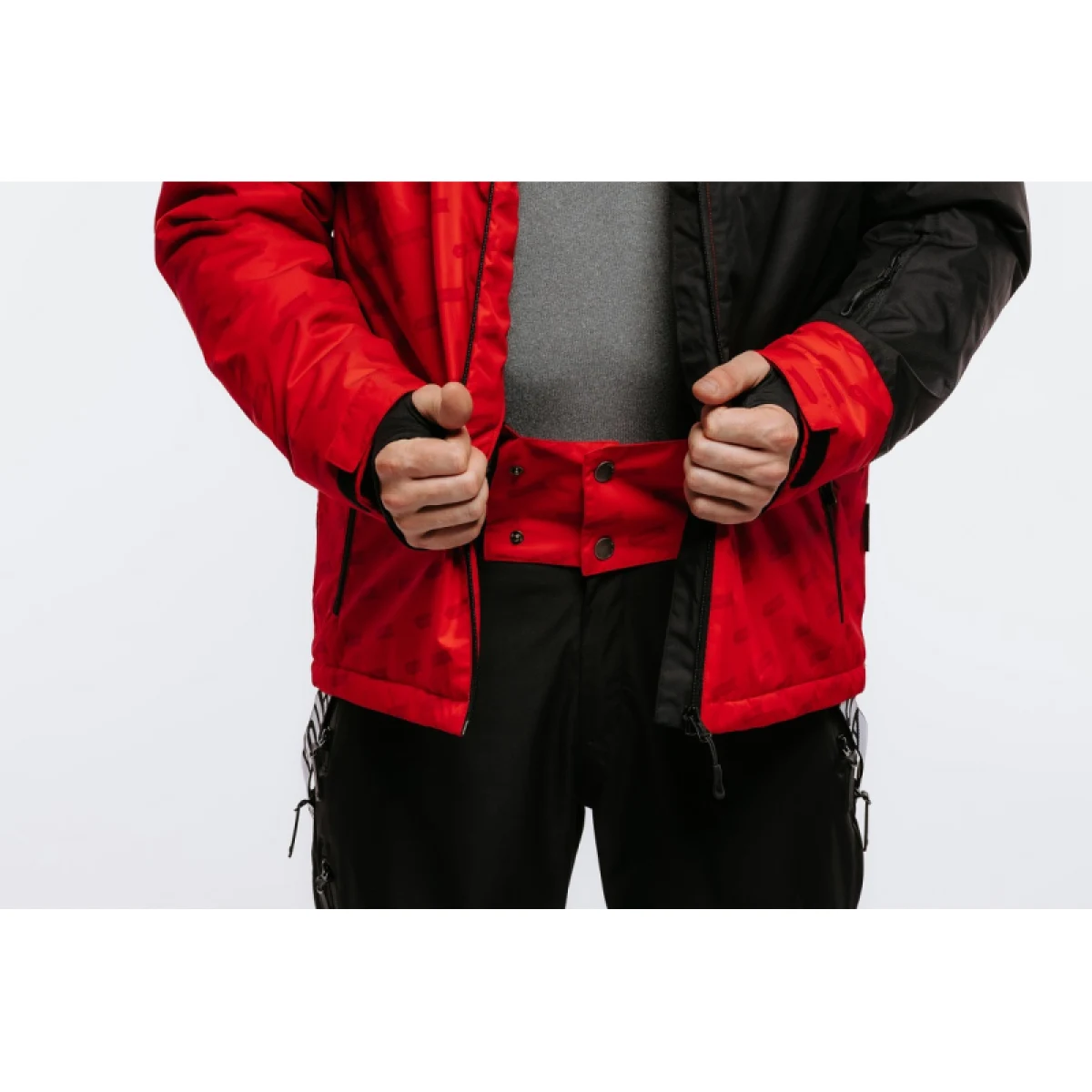 Pánska lyžiarska bunda AUTHORITY SJ-PYJAMAS red · záber 5