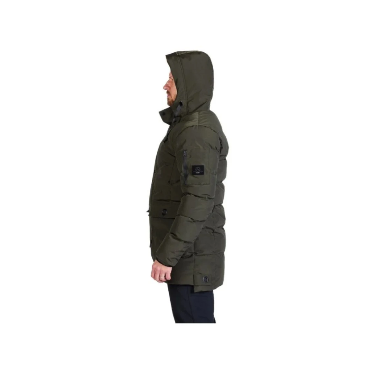 Pánska bunda NORTHFINDER DOMENICO-300darkgreen · záber 4