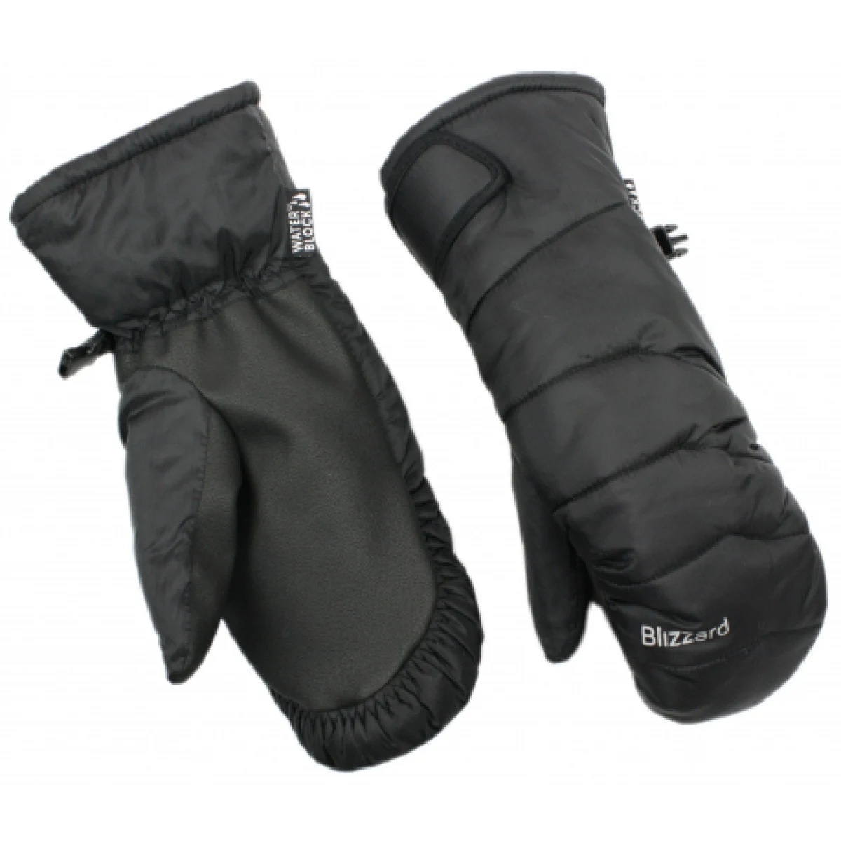 Dámske lyžiarske rukavice palčiaky BLIZZARD Viva Mitten ski gloves, black · záber 1