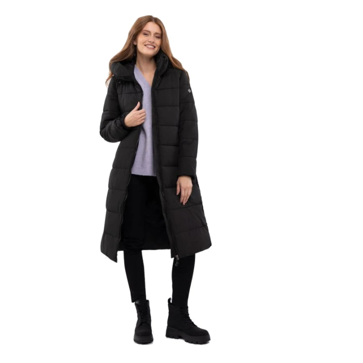 Dámska bunda VOLCANO J-COMELY-700-BLACK · záber 2