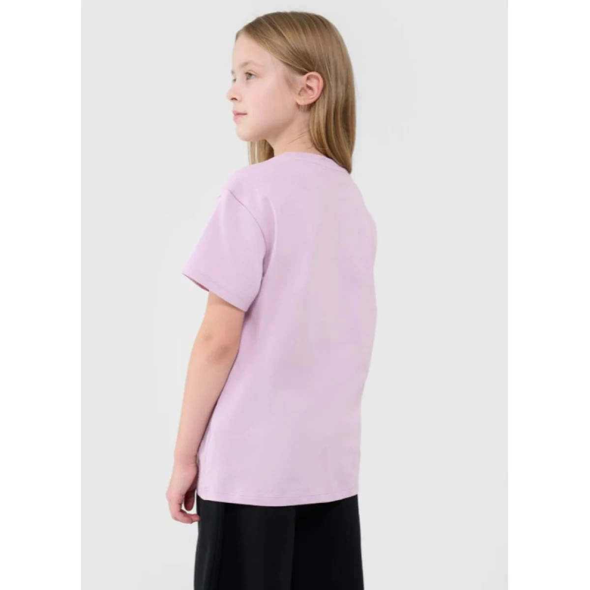 Dievčenské tričko s krátkym rukávom 4F JUNIOR TSHIRT F2326-56S-LIGHT PINK · záber 3