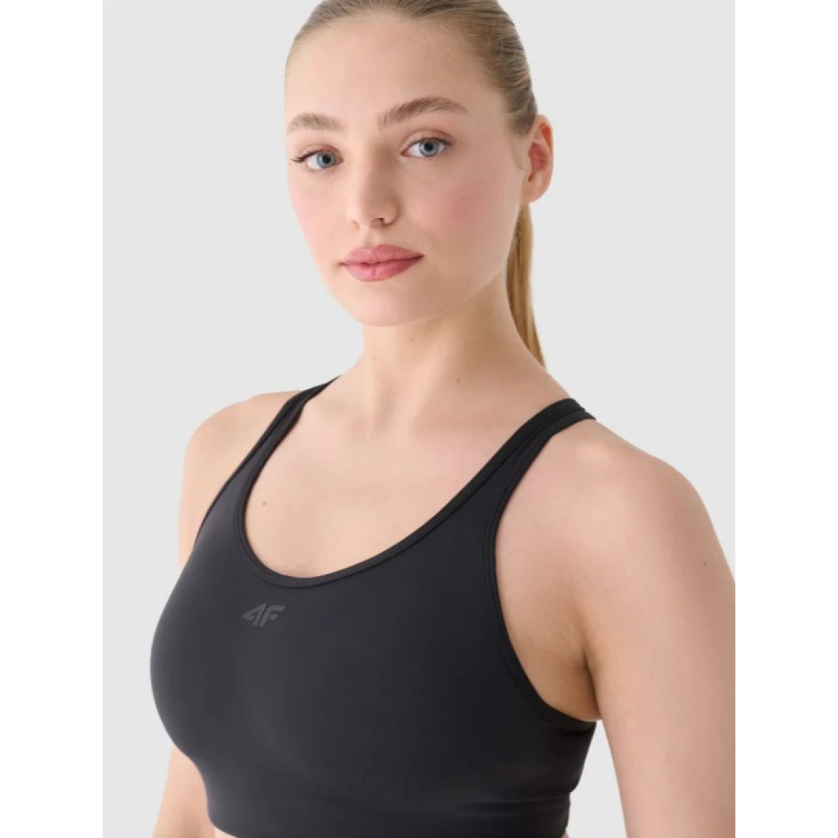 Kompresná podprsenka 4F SPORT BRA-WAW24USBAF137-22S-ANTHRACITE · záber 2