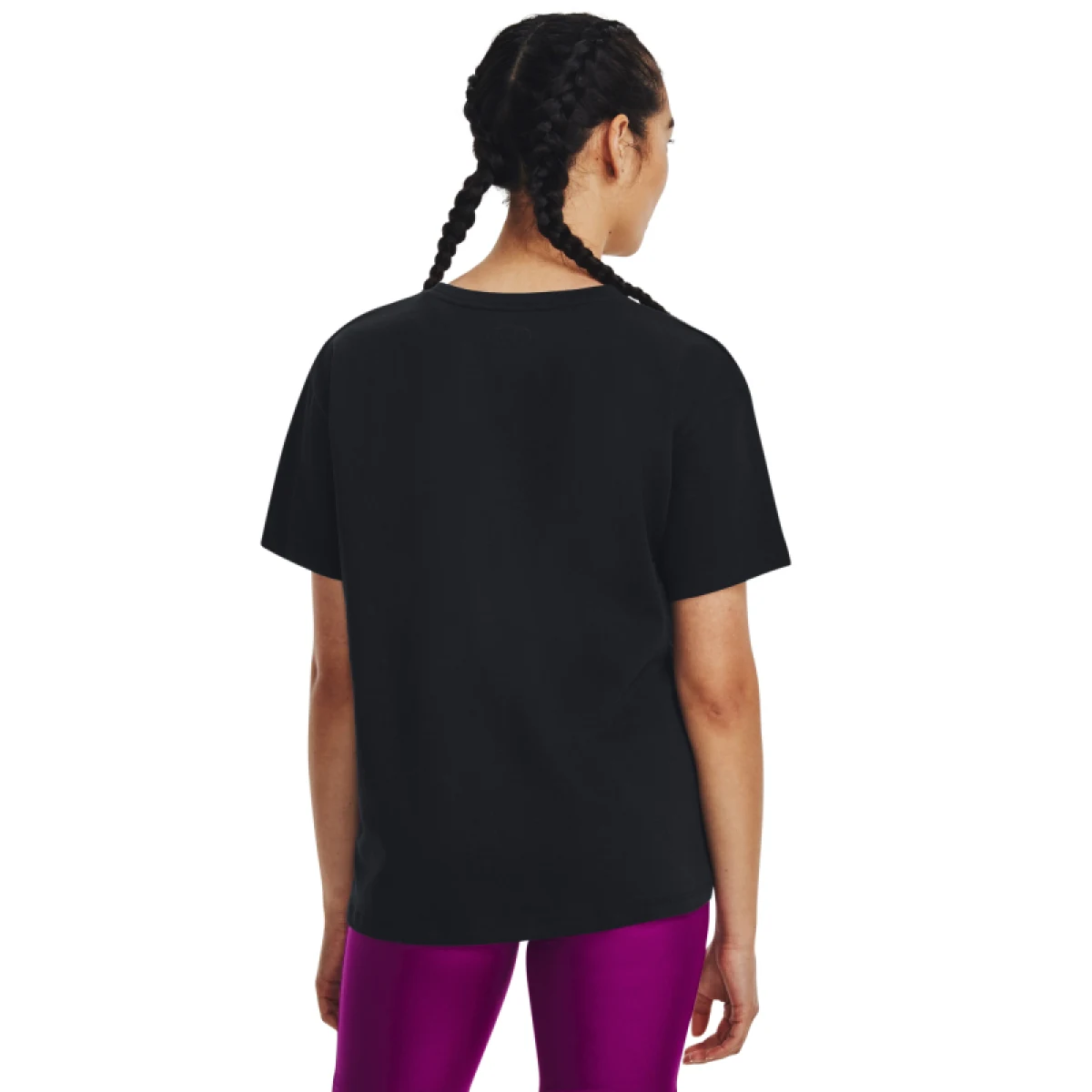 Dámske tréningové tričko s krátkym rukávom UNDER ARMOUR UA MAKE ALL HEAVYWEIGHT SS -BLK · záber 2
