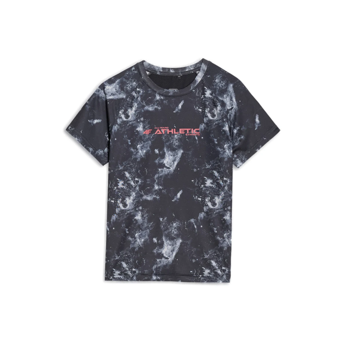 Chlapčenské tréningové tričko s krátkym rukávom 4F JUNIOR TSHIRT FNK M1210-91A-MULTICOLOUR 1 ALLOVER · záber 5