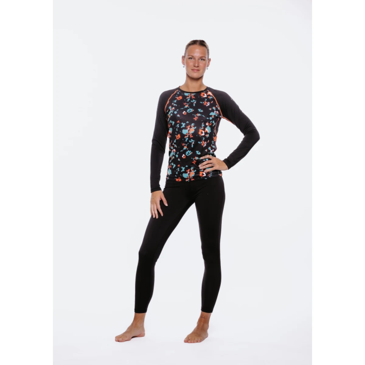 Dámske termo zateplené legíny AUTHORITY WARMIE II pants W black · záber 2