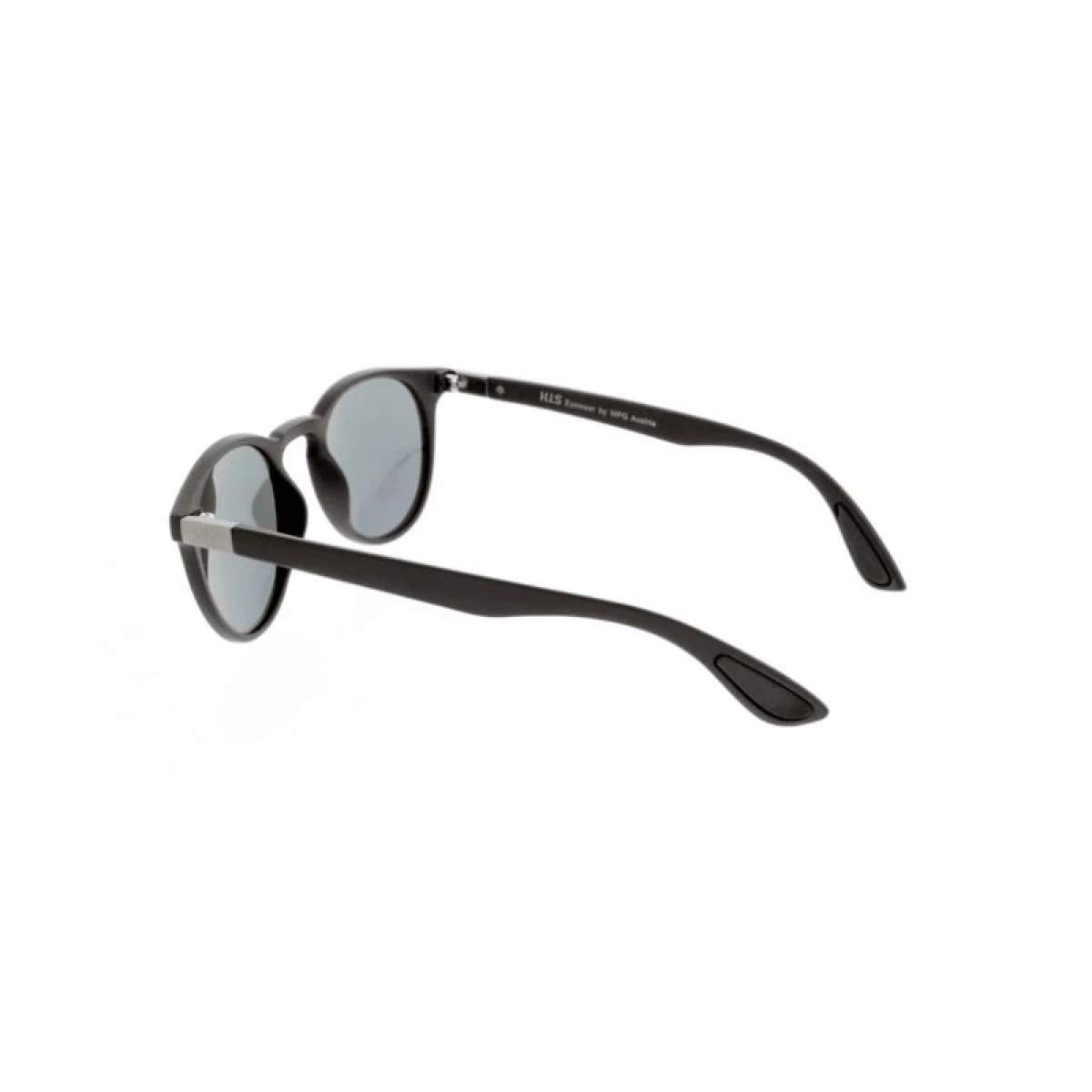 Polarizačné slnečné okuliare H.I.S. POLARIZED HPS08118-3, black, green with silver flash POL, 48-21-144 · záber 5