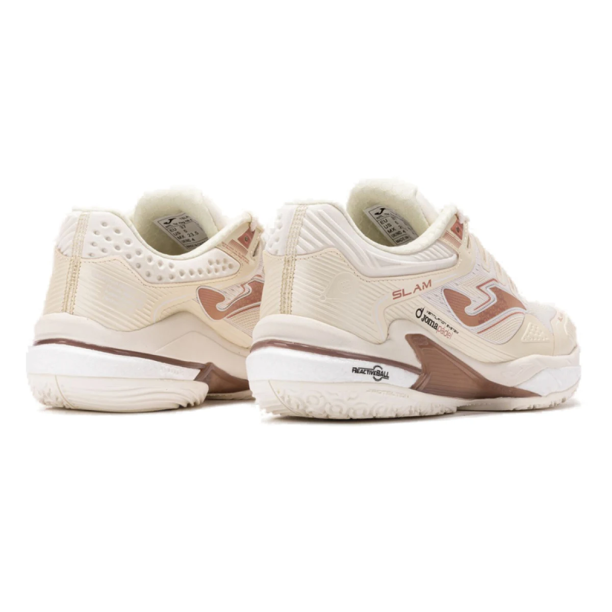 Dámska halová obuv JOMA Slam Lady 2423 off white · záber 4