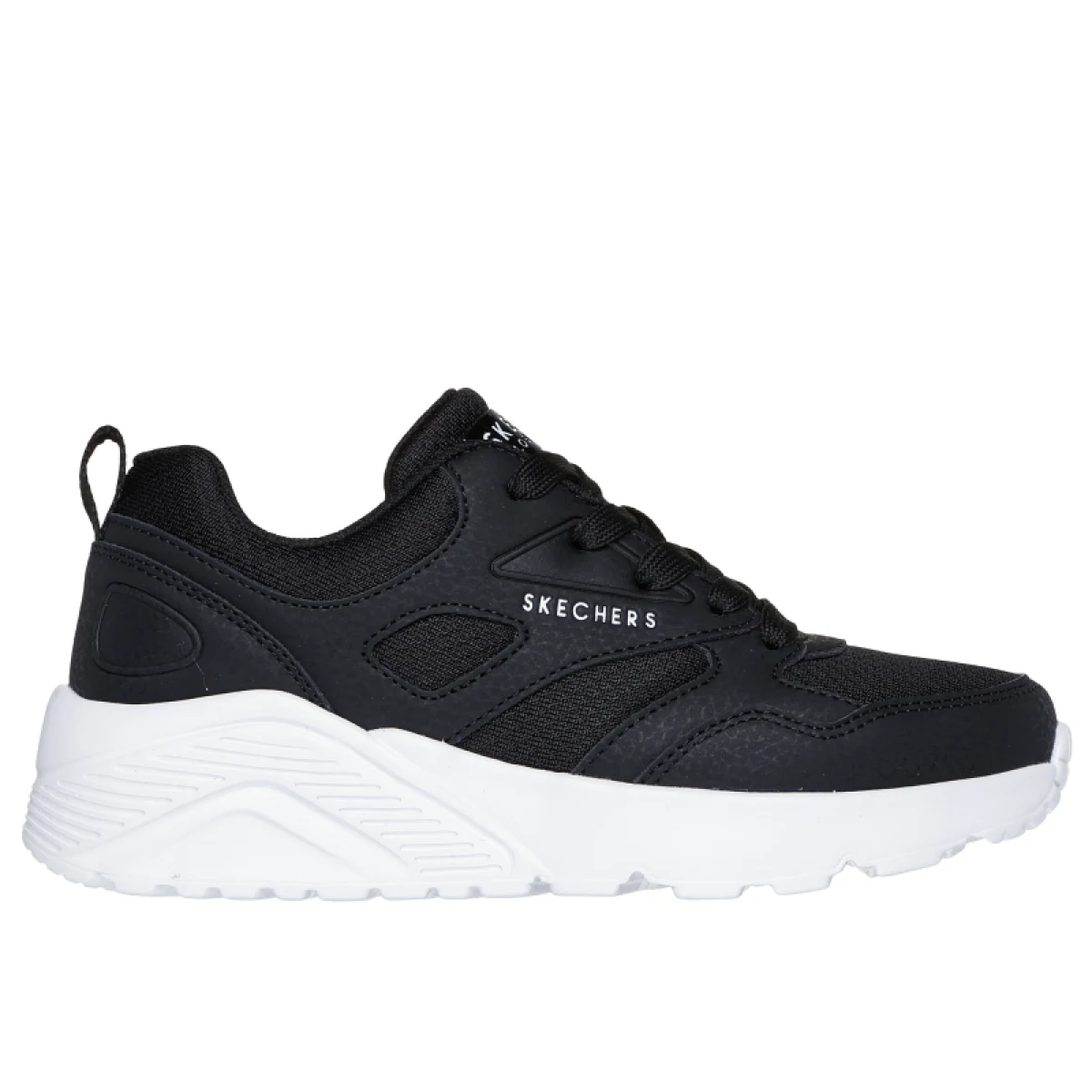 Juniorská rekreačná obuv SKECHERS Uno Lite Jr black white · záber 2