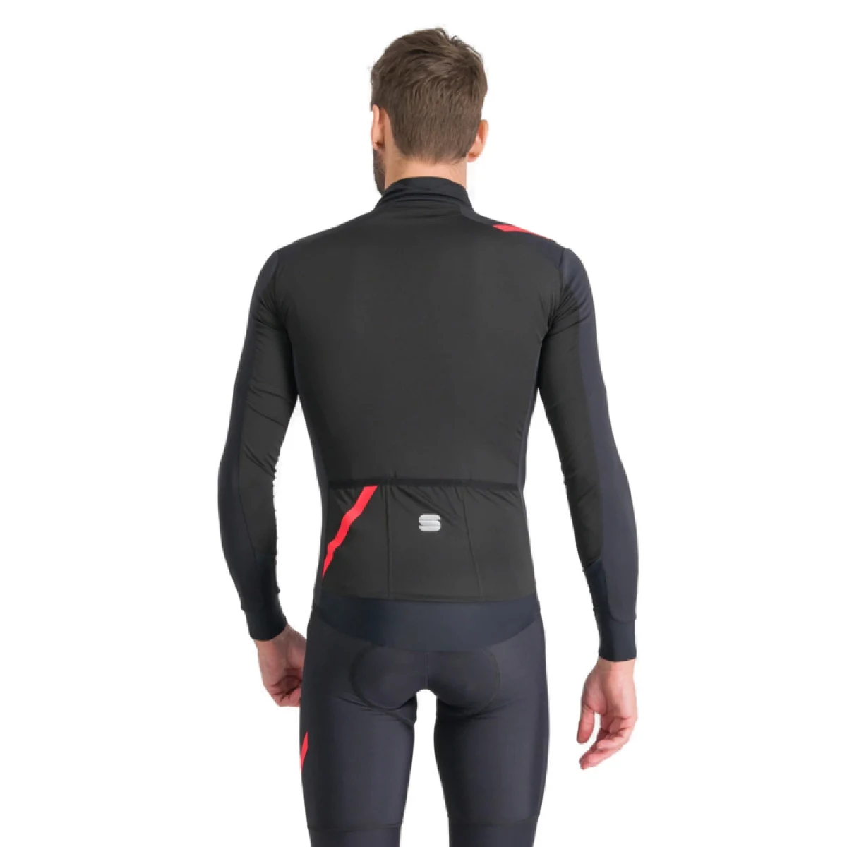 Pánska cyklistická bunda SPORTFUL Fiandre light no rain jacket, black · záber 3