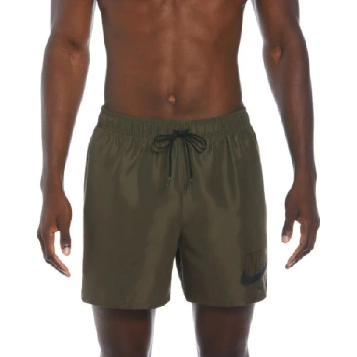 Pánske plavky NIKE SWIM NIKE LOGO LAP 5 inch UNIVER-CARGO KHAKI · záber 1
