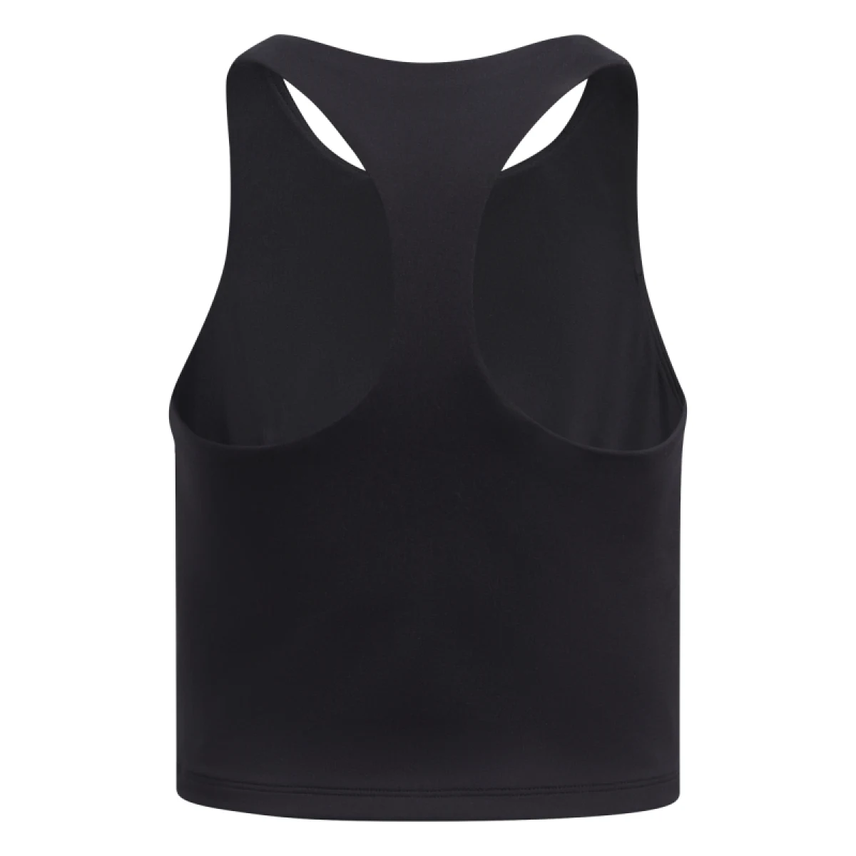 Dievčenské tréningové tielko UNDER ARMOUR G Motion Branded Crop Tank-BLK · záber 2