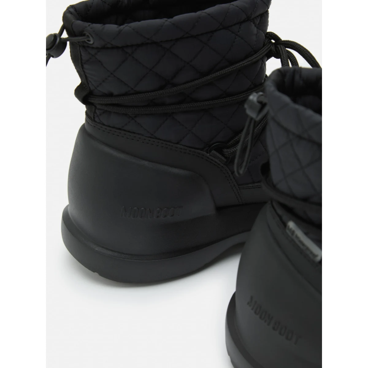 Členkové zimné topánky MOON BOOT MB MEZZALUNA QUILTED MID WP-N001 BLACK · záber 4