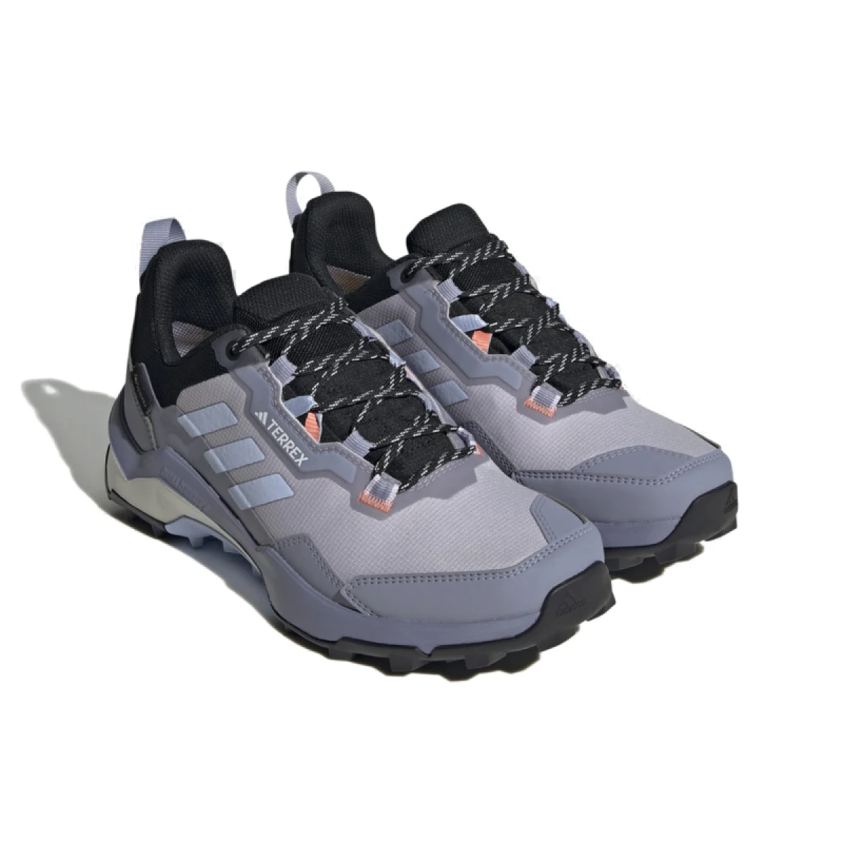 Dámska nízka turistická obuv ADIDAS Terrex AX4 GTX silver violet blue dawn solar gold · záber 4