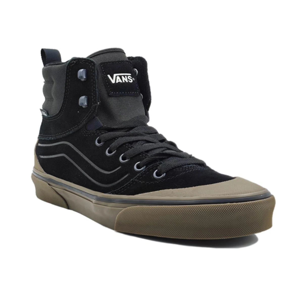 Pánska vychádzková obuv VANS MN Ashwood HI (Suede Canvas) black gum · záber 2