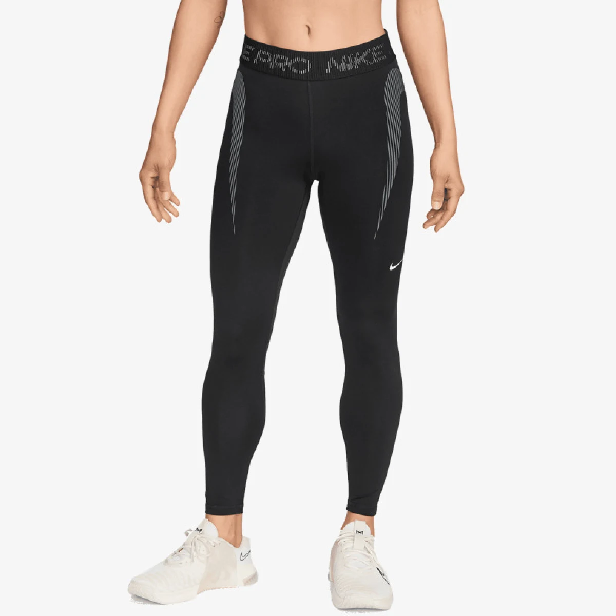 Dámske legíny NIKE PRO W NP DF MR 7 8 TIGHT TT GRX-010-Black · záber 2