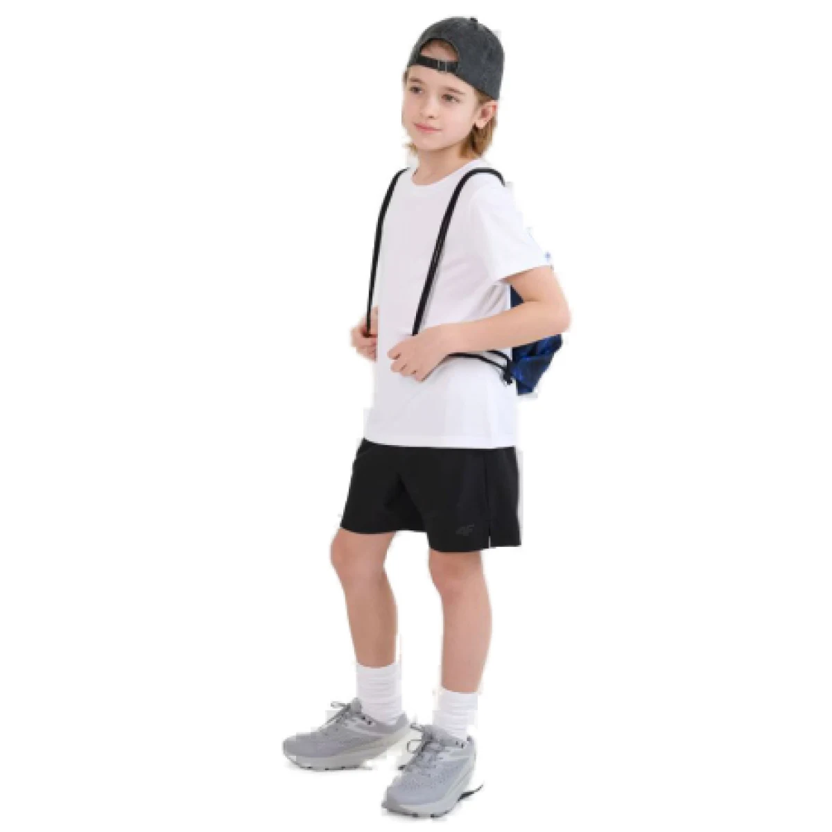 Chlapčenská športová súprava 4F JUNIOR APPAREL SET M025-20S-DEEP BLACK · záber 1