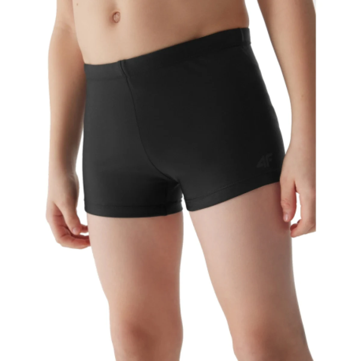 Chlapčenské plavky 4F JUNIOR SWIMMING TRUNKS-4FJWSS24USWTM022-20S-DEEP BLACK · záber 1