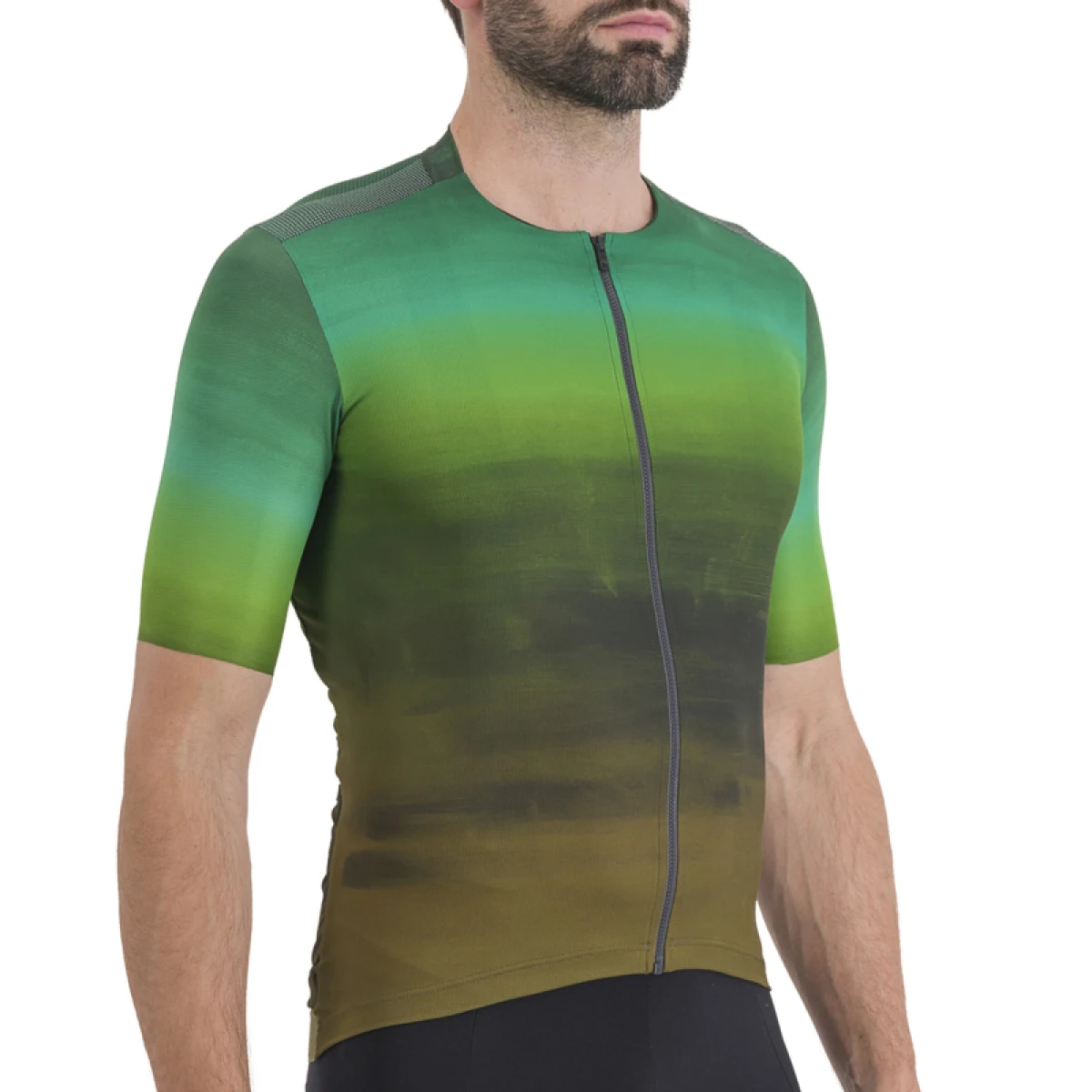 Pánsky cyklistický dres s krátkym rukávom SPORTFUL Flow supergiara jersey, nightshade dark gold · záber 2