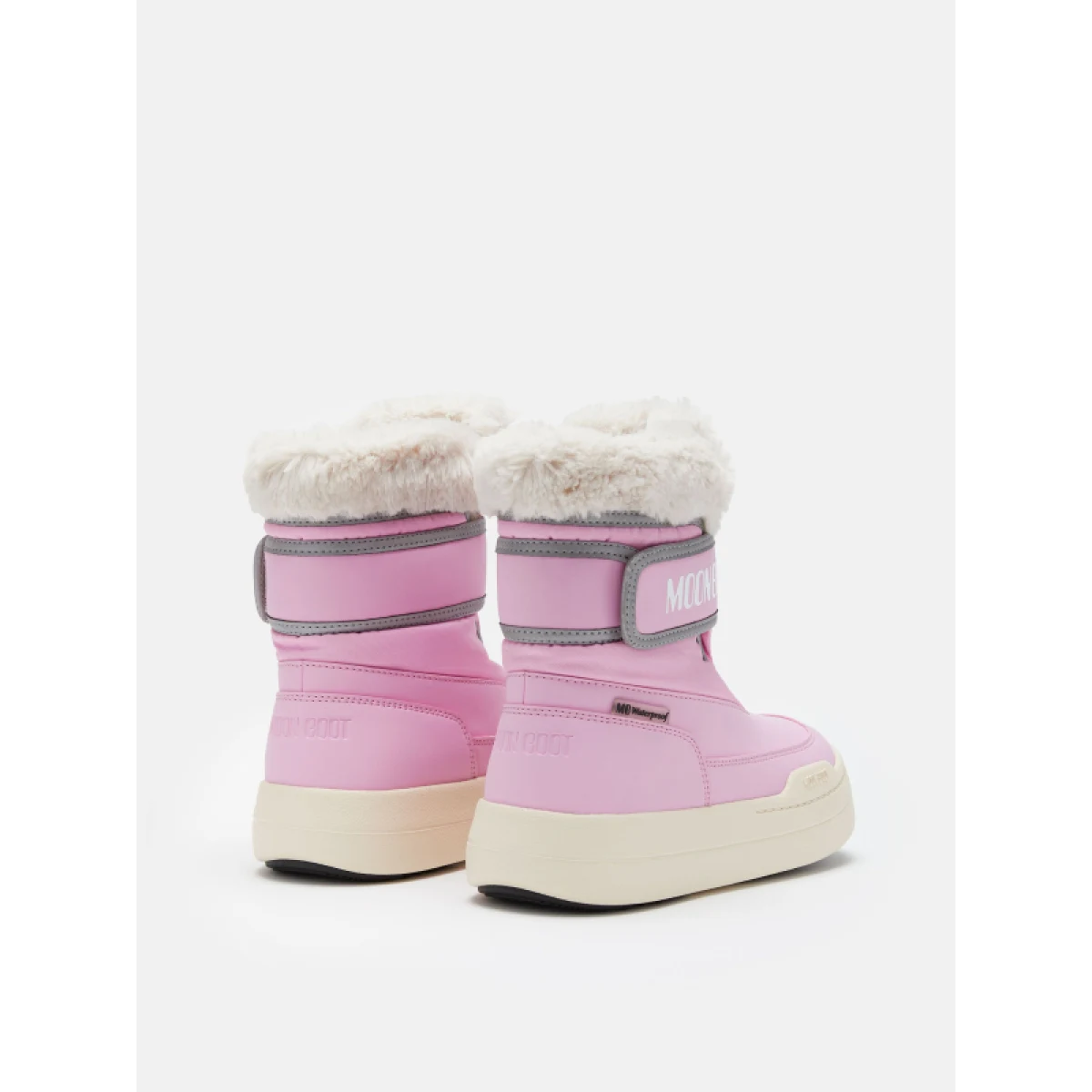 Juniorské vysoké zimné topánky MOON BOOT MB JR PARK STRAP-J001 PINK · záber 3